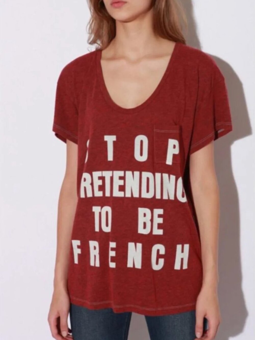Urban Outfitters Stop Pretending to be French Tee